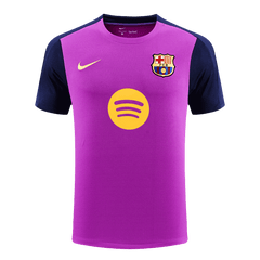 Barcelone Avant-Match Entraînement Football Maillot 25/26 Violette
