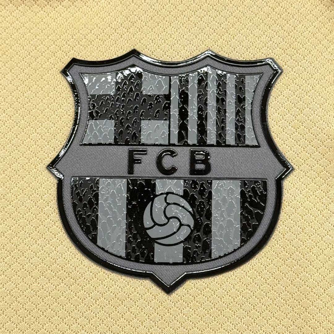 Barcelone Loin Football Maillot 2025/26 Jaune