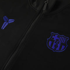 Barcelone Entraînement Veste Tenue (Veste + Pantalon) 2025/26 Noir & Violet
