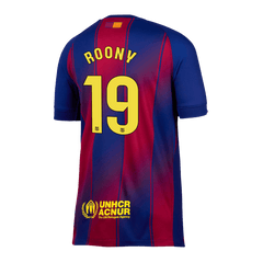 ROONY #19 Barcelone Football Maillot Domicile 2025/26