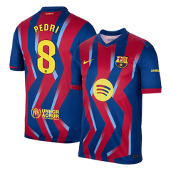 PEDRI #8 Barcelone Quatrième Football Maillot 2025/26