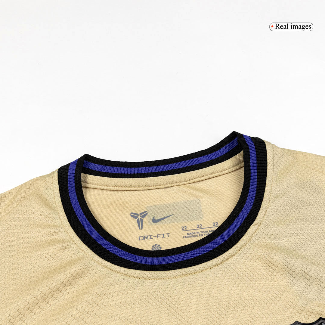Barcelona 
 Extérieur 
Maillot 
Tenue (Maillot+Shorts+Chaussettes) 
2025/26 
 
 Jaune&Noir