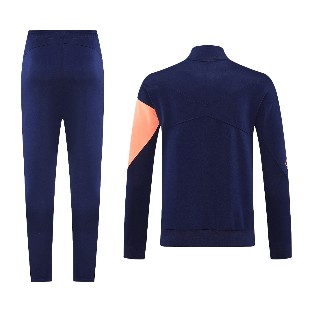 Barcelone Entraînement Veste Tenue (Veste + Pantalon) 2025/26 Marine & Orange
