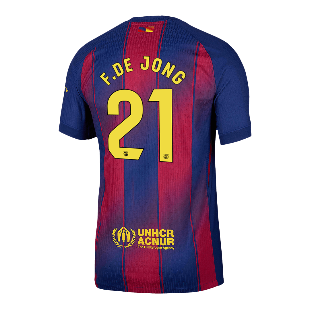 Authentique F.DE JONG #21 Barcelone Chemise Maison2025/26